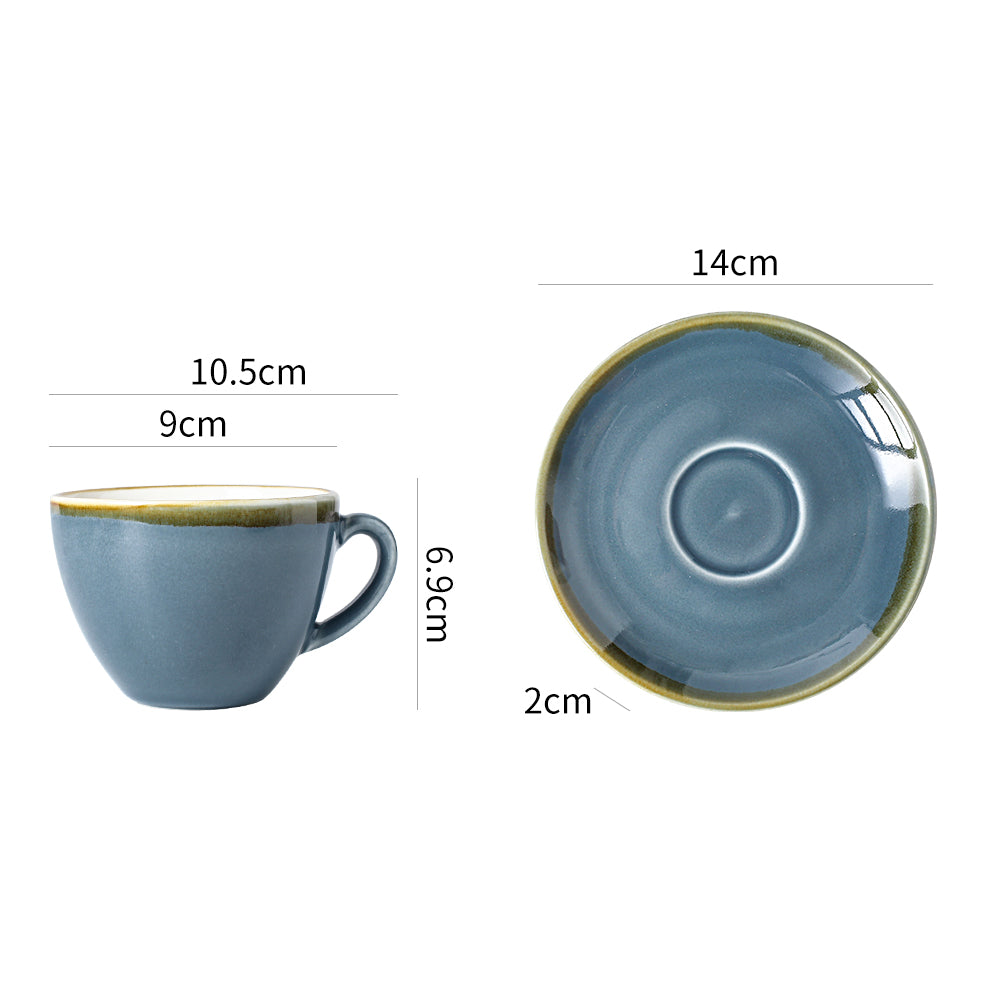 SHUER 80ml Tea&Coffee Cups Set Suitable for Ramadan, Wedding, Dinner Scenes