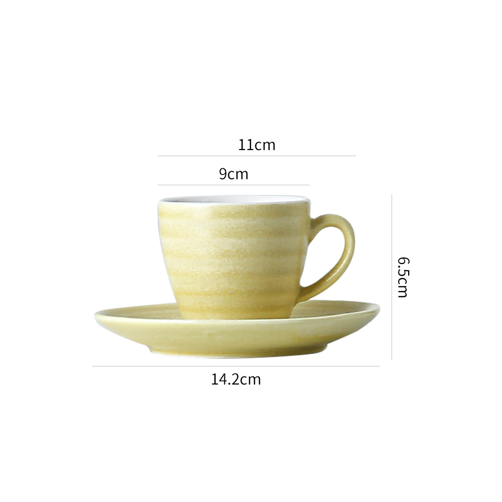 SHUER 80ml Tea&Coffee Cups Set Suitable for Ramadan, Wedding, Dinner Scenes