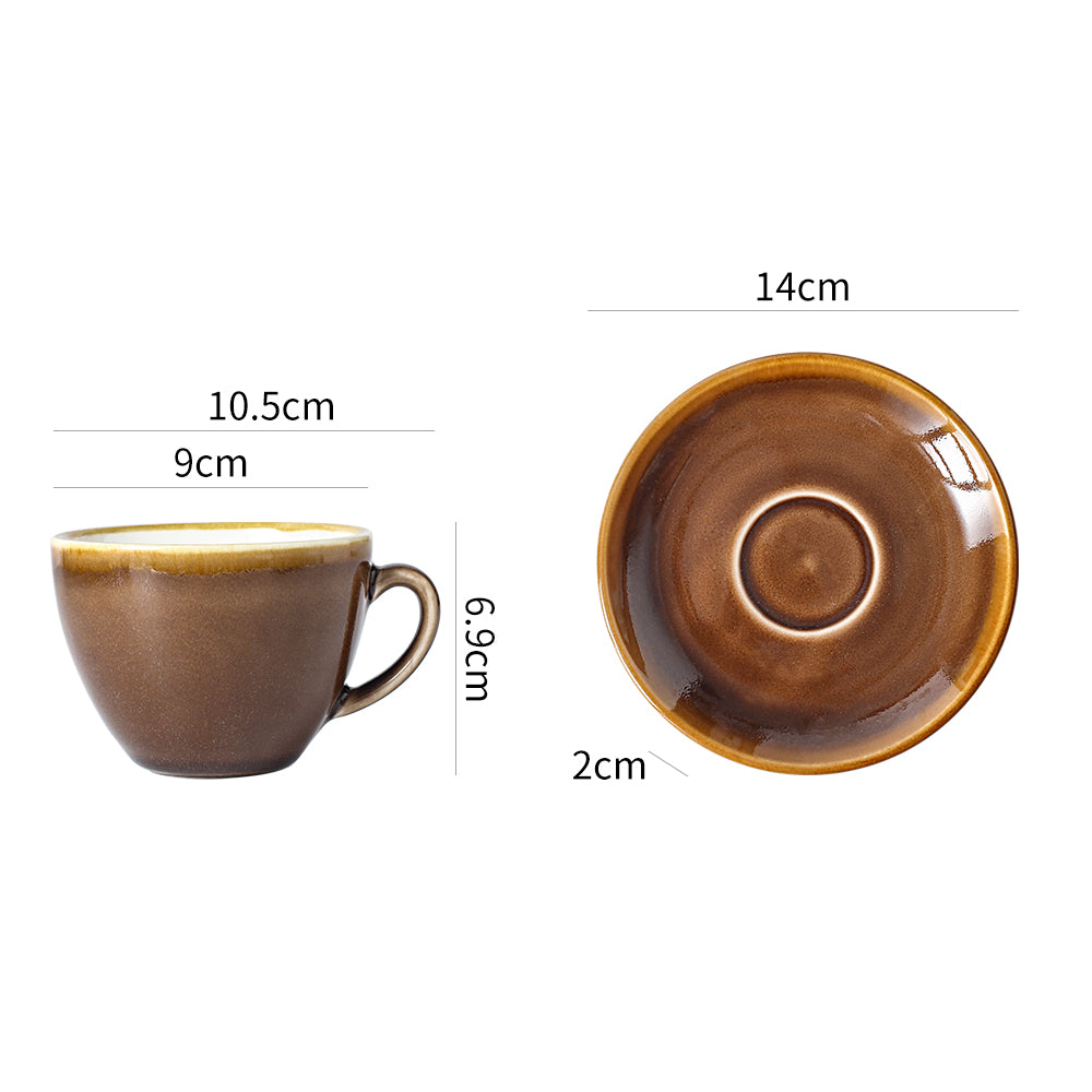 SHUER 80ml Tea&Coffee Cups Set Suitable for Ramadan, Wedding, Dinner Scenes