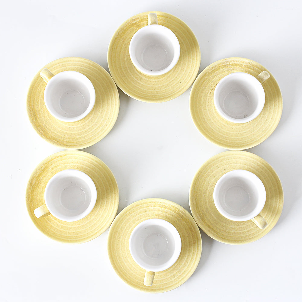 SHUER 80ml Tea&Coffee Cups Set Suitable for Ramadan, Wedding, Dinner Scenes