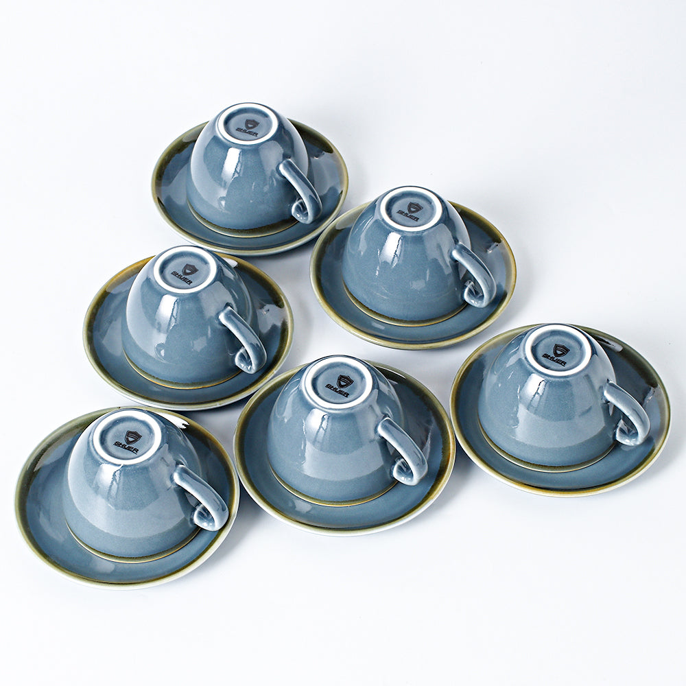 SHUER 80ml Tea&Coffee Cups Set Suitable for Ramadan, Wedding, Dinner Scenes