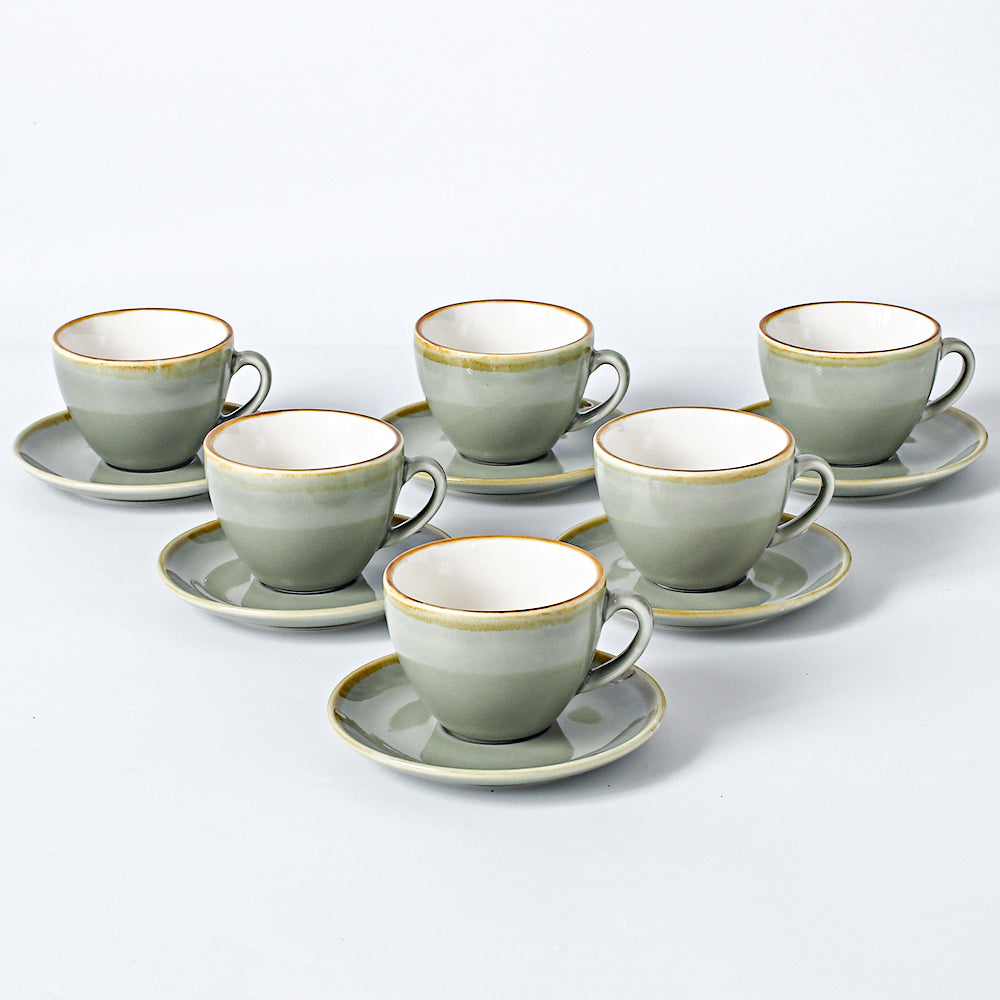 SHUER 80ml Tea&Coffee Cups Set Suitable for Ramadan, Wedding, Dinner Scenes