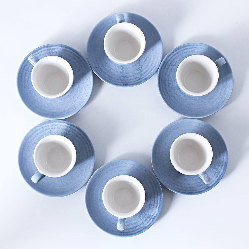 SHUER 80ml Tea&Coffee Cups Set Suitable for Ramadan, Wedding, Dinner Scenes