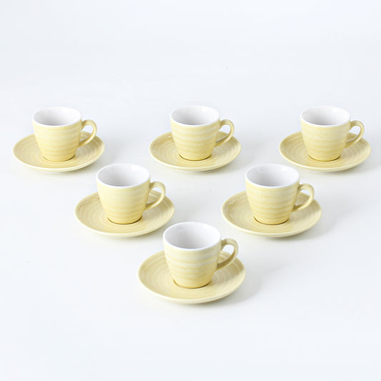 SHUER 80ml Tea&Coffee Cups Set  Suitable for Ramadan, Wedding, Dinner Scenes