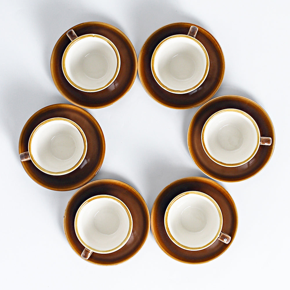 SHUER 80ml Tea&Coffee Cups Set  Suitable for Ramadan, Wedding, Dinner Scenes